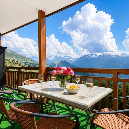 Διαμέρισμα T3 Renove Avec Vue Panoramique Huez